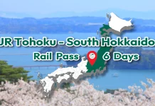 JR Tohoku-South Hokkaido Rail Pass 6 Days