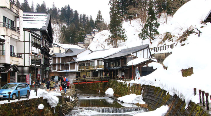 Ginzan Onsen Yamagata ออนเซ็นในหมู่บ้านญี่ปุ่นโบราณที่ได้รับความนิยม Ginzan Onsen Yamagata