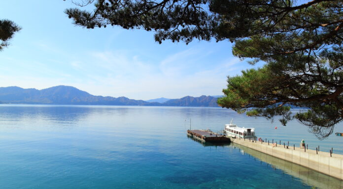 เส้นทางท่องเที่ยวรอบทะเลสาบทาซาวะ @AKITA