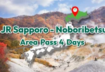 JR Sapporo – Noboribetsu Area Pass 4 Day