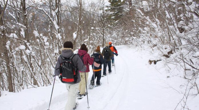 ทิวทัศน์ฤดูหนาวที่เมืองคากามิโนะ