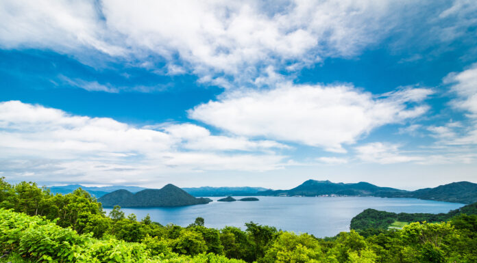 จุดชมวิว Sailo Tembodai จุดชมวิวทะเลสาบโทยะ (Lake Toya)
