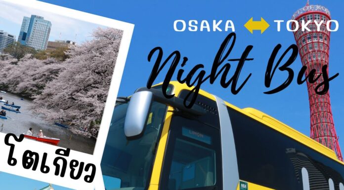 เดินทาง Osaka-Tokyo // Tokyo – Osaka ด้วย Night Bus โดย Limon