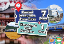 Kansai Hokuriku Area Pass 7 days + Have Fun in Fukui Pass