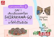 แจกแพลนเที่ยว 8 : Day 1 เที่ยวเมืองมรดกโลกชิราคาวาโกะ มาได้ทั้งปีไม่มีเบื่อ