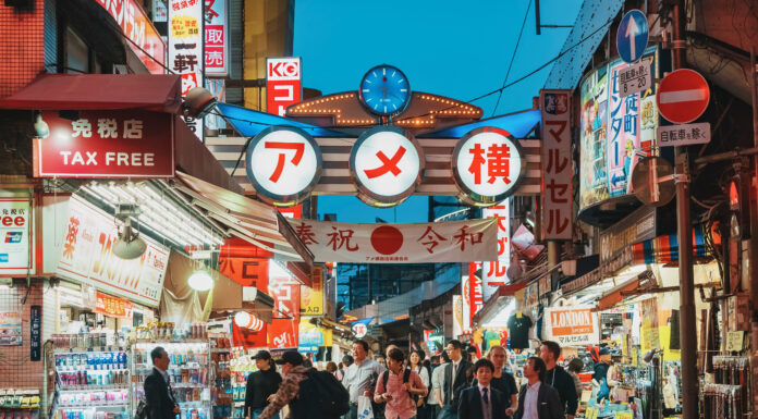ตลาดคนเดินอาเมโยโกะ (Ameyoko Shopping Street & Market)