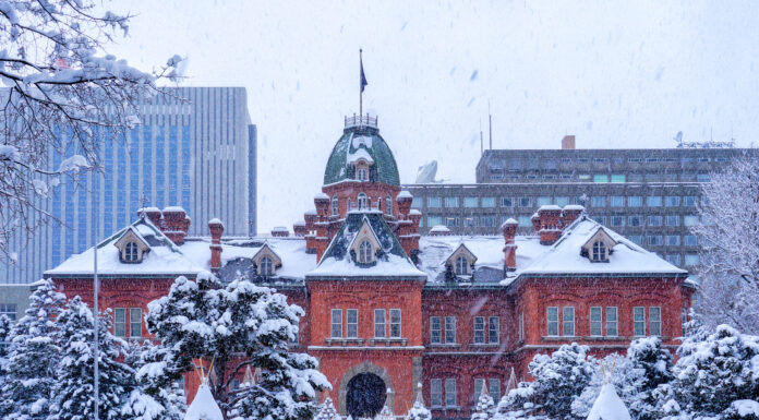 ศาลาว่าการเมืองฮอกไกโดหลังเก่า (Red Brick office)