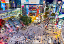 ทางข้ามสี่แยก ชิบูยะ (Shibuya Crossing)