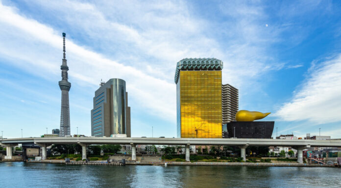 เส้นทางเท้าริมแม่น้ำซูมิดะ (Sumida River Walk)