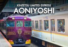 Kintetsu AONIYOSHI รถไฟท่องเที่ยวสุดหรู โอซาก้า-นารา-เกียวโต