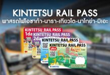Kintetsu Rail Pass พาสรถไฟโอซาก้า-นารา-เกียวโต-นาโกย่า-มิเอะ