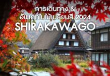 ใบไม้เปลี่ยนสีหมู่บ้านมรดกโลก Shirakawago