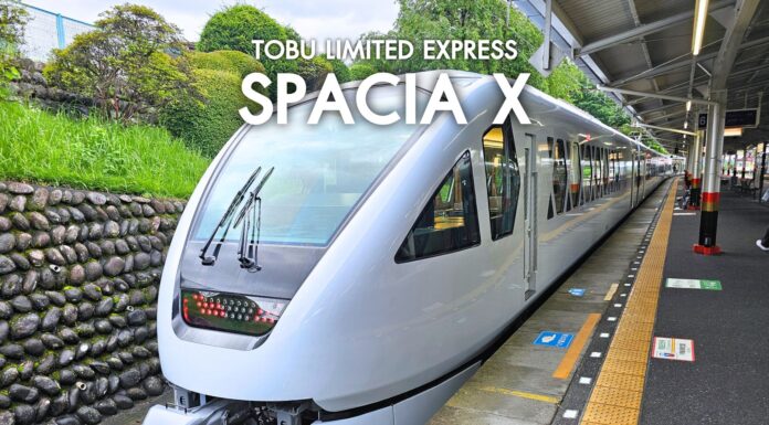 Tobu SPACIA X รถไฟท่องเที่ยวสุดหรู โตเกียวไปนิกโกะ