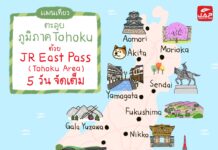 แผนเที่ยว ตะลุยภูมิภาคโทโฮคุ (Tohoku) ด้วย JR East PASS (Tohoku area) 5 วัน จัดเต็ม