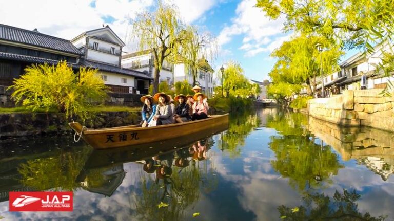 เมืองคุราชิกิ (Kurashiki Bikan Historical Quarter) เมืองน่ารักแฝงด้วยธรรมชาติ ที่จังหวัดโอคายาม่า (Okayama)