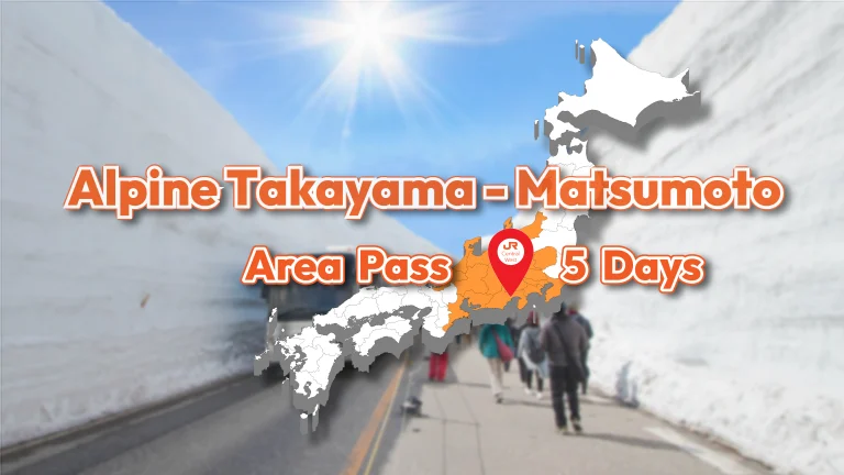 JR Alpine-Takayama-Matsumoto Area Tourist Pass