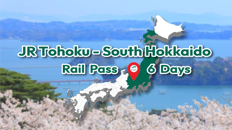 JR Tohoku-South Hokkaido Rail Pass 6 Days