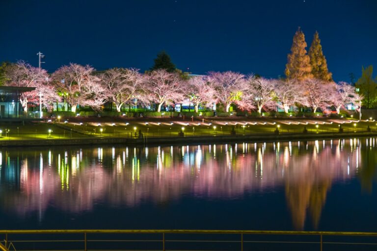 บรรยากาศสุดโรแมนติกที่สวน Fugan-ungakansui Park (Toyama)