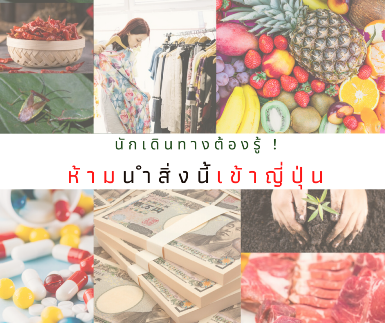 นักเดินทางต้องรู้…ห้ามนำสิ่งนี้เข้าญี่ปุ่น