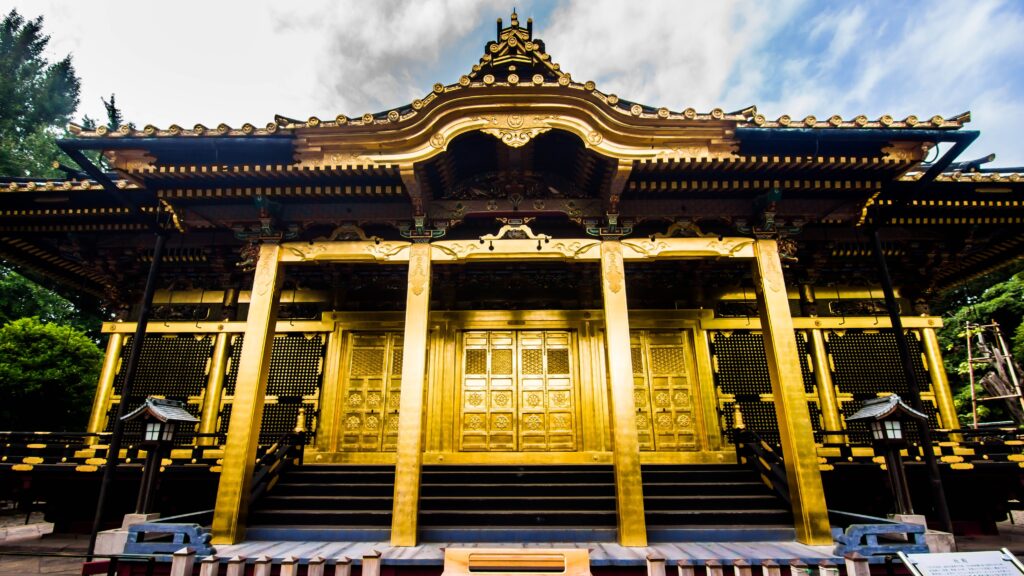 Toshogu Shrine in Ueno Park