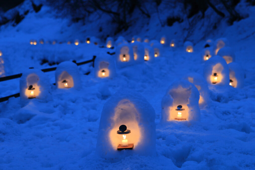 Yokote Kamakura Snow Festival 3