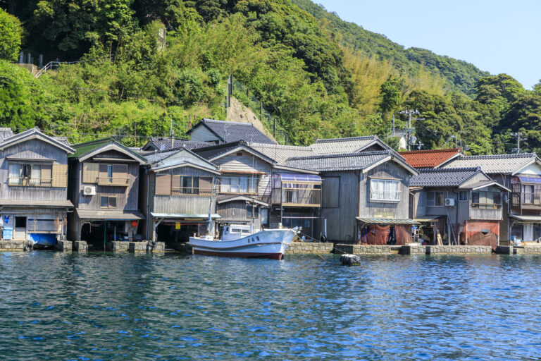 NO.1014 Kyoto by the Sea Amanohashidate Cable car ・ Ine no Funaya Cruise Day Tour