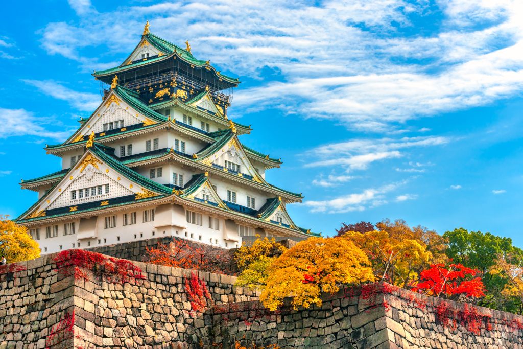 Osaka Castle Autumn 02