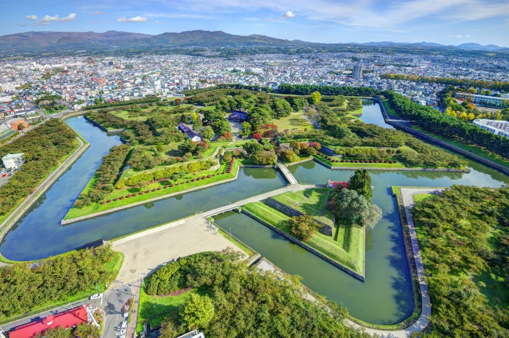 JR East South Hokkaido Rail Pass Goryokaku Park