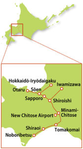 Sapporo Noboribetsu Map 1