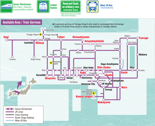 kansai sanin map