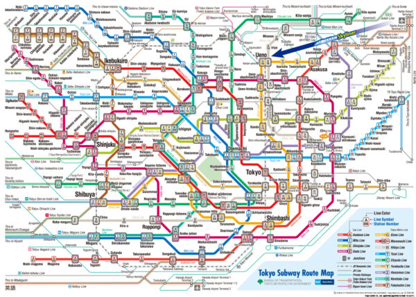 tokyo subway map