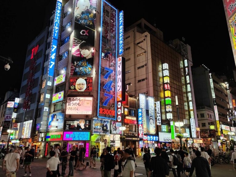 ย่านบันเทิงยามค่ำคืน คาบูกิโจ (Kabukicho)