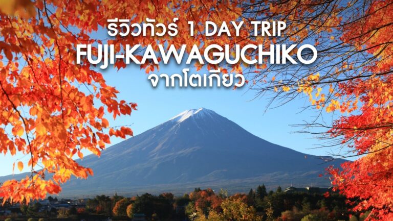[รีวิว] ทัวร์ 1 Day Trip ฟูจิ-คาวากูจิโกะ ออกจากโตเกียว No.1072