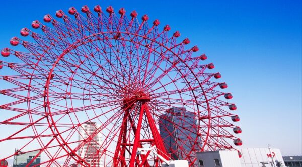 Osaka HEP FIVE Ferris wheel Osaka Metro Pass 2