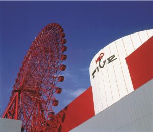 Osaka HEP FIVE Ferris wheel Osaka Metro Pass 3