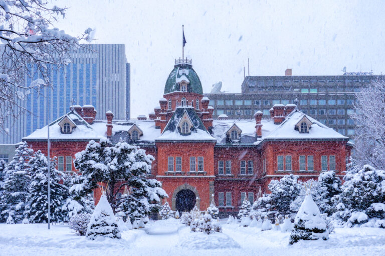 ศาลาว่าการเมืองฮอกไกโดหลังเก่า (Red Brick office)