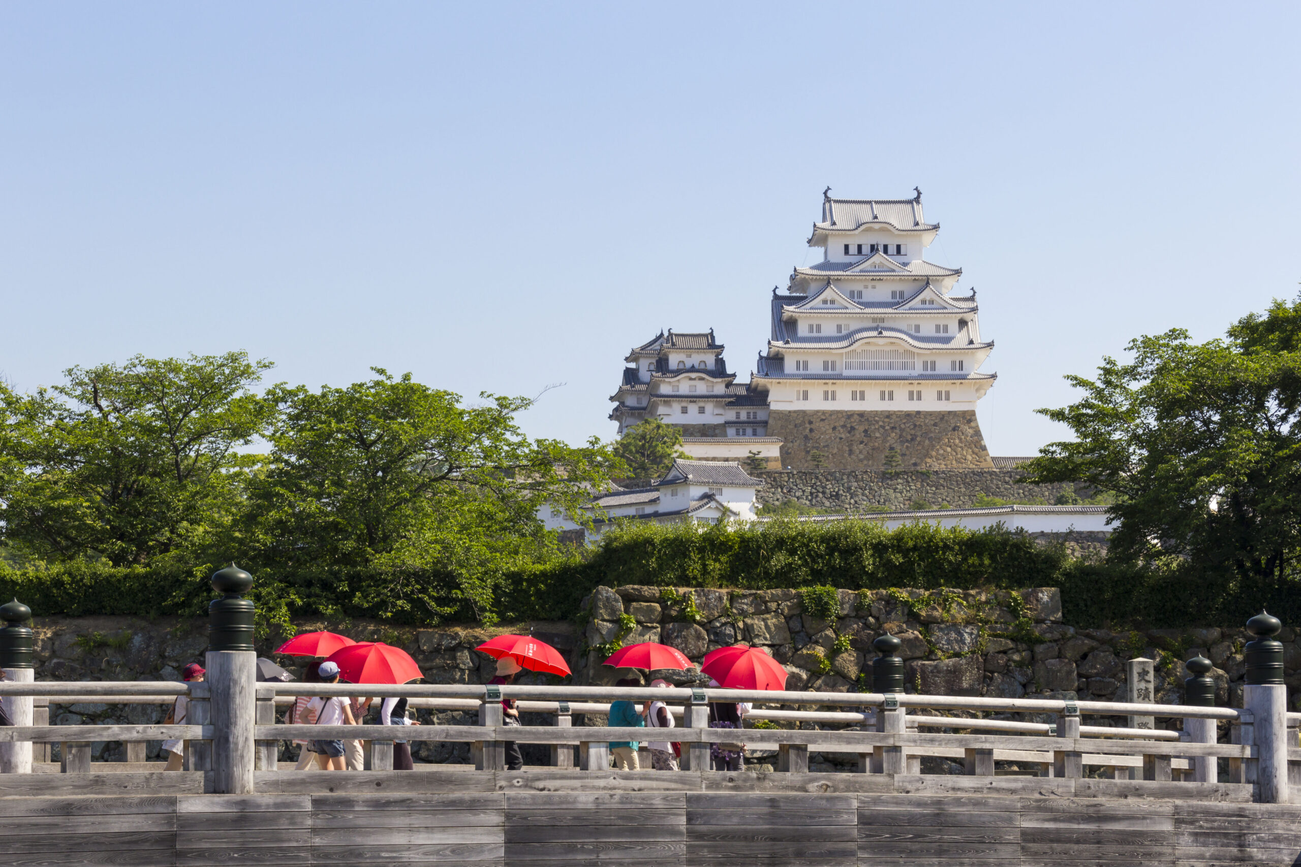 himeji castle scaled