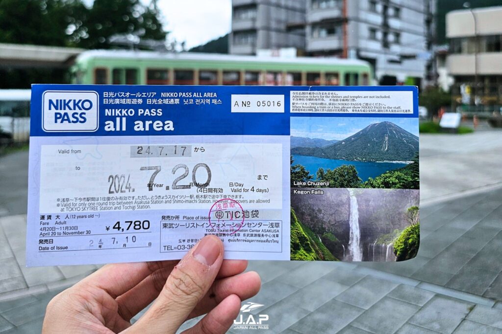 Tobu Nikko Pass All Area