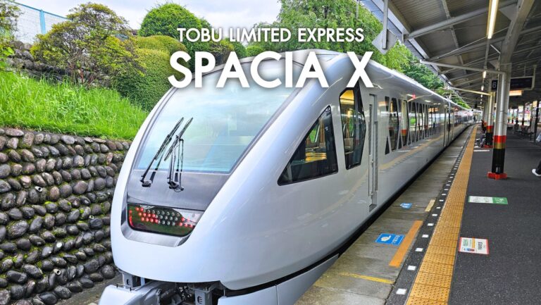 Tobu SPACIA X รถไฟท่องเที่ยวสุดหรู โตเกียวไปนิกโกะ